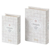 東京かんかん 小物入れ ブックボックス S ふた付き ホワイト 489714 1個（直送品）