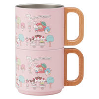 スケーター マグカップ 350ml ステンマグ サンリオキャラクターズ village 490046 1個（直送品）