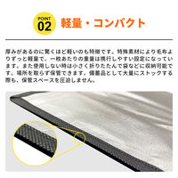 多機能 保温ブランケット 48個/ケース 防災グッズ リバーシブル 5層構造 ブランケット 収納袋付 毛布 KO411 RABLISS（直送品）