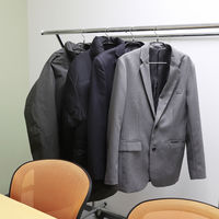 すべりにくいジャケットハンガーピンチ付VH-03 1セット（1セット(3本組)×5）型崩れ防止 スラックス 伊藤忠リーテイルリンク