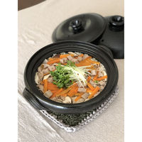 佐治陶器 土鍋 2L スノコ付き ヘルシー土鍋 天目 423320 1個（直送品）