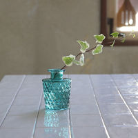 SOW 花瓶 プチフラワーベース グリーン キャトル 490951 1個（直送品）