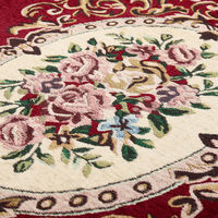 萩原敷物 玄関マット 60×90 ダミニ 室内 レッド 492663 1個（直送品）