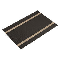 ルークラン ランチョンマット アプリクス シェブロン ダークブラウン 494730 1個（直送品）