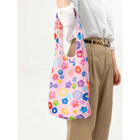 美研繊維 エコバッグ 撥水エコバッグ マチ付き ピンク 458804 1個（直送品）