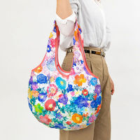 美研繊維 エコバッグ 撥水エコバッグ 綿100% 丸型 七彩 458816 1個（直送品）