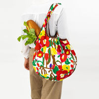 美研繊維 エコバッグ 撥水エコバッグ 綿100% 丸型 ホワイト 458819 1個（直送品）