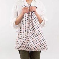 美研繊維 エコバッグ あずまトート 小柄 かくれ千鳥 祭 462055 1個（直送品）