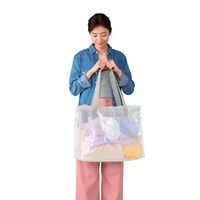 リマーク 整頓上手 半透明ボックスバッグ 82390 1個（直送品）