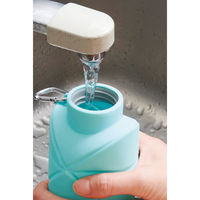 リマーク クシャッと折りたたみシリコンボトル 82389 1個（直送品）