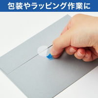 オープン工業 タブカットシール 丸型 ロールタイプ 1000片入 TS-525 1巻（直送品）