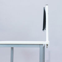 【軒先渡し】林製作所 モニター取り付け スチールデスクトップパネル 幅1200×奥行49×高さ513mm ブラック 1台（直送品）