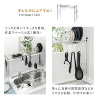 武田コーポレーション シンク上ラック6点セット CFSN0801-201 1箱(4個入)（直送品）