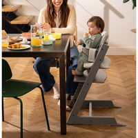 ストッケ トリップトラップ チェア ビーチ/ストームグレー 1台（直送品）