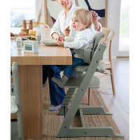 ストッケ トリップトラップ チェア ビーチ/グレイシアグリーン 1台（直送品）