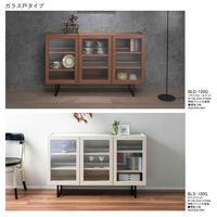 フナモコ SIDE BOARD サイドボード 幅1198×奥行333×高さ750mm リアルウォールナット 1台（直送品）