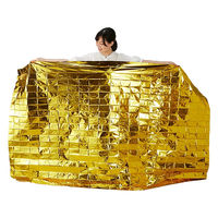 旭電機化成 防災用 リバーシブルアルミブランケット ABO-091 1個（直送品）