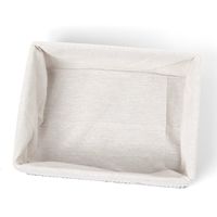 ロープ収納ボックス(L) アイボリー LAKOLE/ラコレ