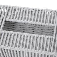 ロープティッシュケース グレー LAKOLE/ラコレ