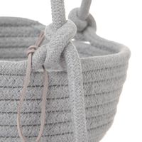 ロープ吊り下げ収納 グレー LAKOLE/ラコレ