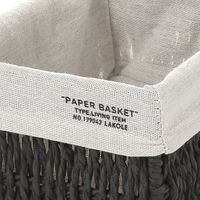 ペーパー収納ボックス(S) グレー LAKOLE/ラコレ