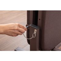 ファミリー・ライフ ウレタンマット仕様折りたたみベッド シングル ブラウン 0401420 1個（直送品）