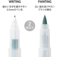 デザインフィル カラーペン スタンプ 6色入 ポジティブ 38083006 1個