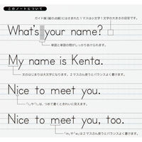 オキナ ブルーライン英語ノート セミB5 8段 30枚 EN8 1冊