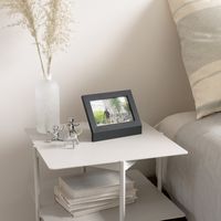 アントレックス Umbra ポディウム フォトディスプレイ 幅180×奥行90×高さ130mm ブラック 21016769040 1個（直送品）