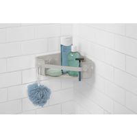 umbra（アンブラ） フレックス ジェルロック コーナービン グレー 98455 1個（直送品）