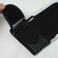 小野商事 豚本革手袋 背抜き マジックテープ LLサイズ 白黒 AG5153-2P 1組(2双)