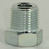 マルエム産業 高圧 鋼製 ネジ継手 ブッシング(R×Rc)3価クロメート処理品 3/8×1/8 SB3/8×1/8-5 1包(5個入)（直送品）