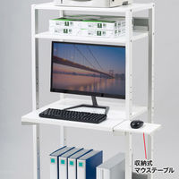 サンワサプライ RoHS10対応パソコンラック(W650×D610) RAC-505 1個（直送品）