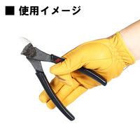 マスターツール 偏心電工ニッパF薄刃 MKNHB190 1個（直送品）