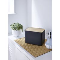 アイ・エル・シー マスクケースブラック WM-60BK 1セット(3個)（直送品）