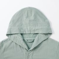 無印良品 ガーゼパイルバスガウン 男女兼用ＳーＭ ライトグリーン 良品計画