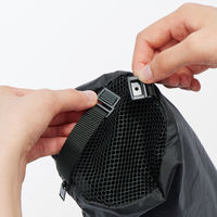 無印良品 ポリエステルたためる仕分けケース 筒形 黒 Ｓ 約１１×１１×２６ｃｍ 良品計画