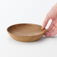 無印良品 アカシア 深皿 約直径１６×高さ３．５ｃｍ 良品計画