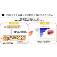 キャンディ まるごとしぼった果物のど飴 いちごとみかん 11粒入 1セット（1個×12）