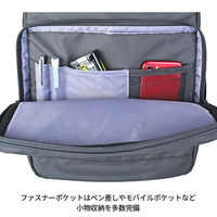 スワン ROTHCO イージス 2room ビジネスリュック 45089 ブラック 1個（直送品）