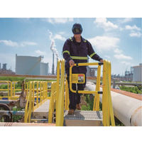 セーフラン安全用品 YellowGate 90度開閉スイング安全ゲート YG0001 1台（直送品）