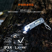 NICRON K11 キーチェーンポケットライト 400LM v3.0 1個（直送品）