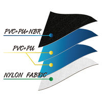 おたふく手袋 ソフキャッチプラスハイブリッド 黒 LLサイズ A-204 1双（直送品）