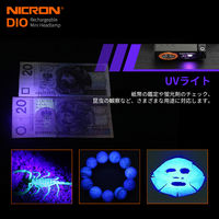 NICRON D10 ヘッドライト 500LM 1個（直送品）