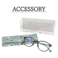 【老眼鏡 リーディンググラス】SCANDINAVIAN PATTERN SPC-006 col.1 グレー 度数 +1.00 / 1個（直送品）