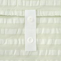 無印良品 綿 サッカー織 掛ふとんカバー Ｄ １９０×２１０ｃｍ用 ブルーストライプ 良品計画