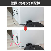 朝日電器 電源タップ スイングアダプター プラグの方向を上下に変える ブラック A-380B(BK) 1個（直送品）