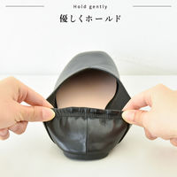 ディーエーピーネットワーク 携帯スリッパ チャコール Lサイズ bon012_CH-L 1足（直送品）