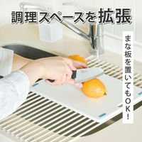 ディーエーピーネットワーク MONOWA ロール式 シリコン 水切りラック Mサイズ monowa048M 1個（直送品）