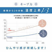 ディーエーピーネットワーク 冷却ジェルマット S ひんやりマット くすみカラー ベージュ monowa050_BE-S 1個（直送品）